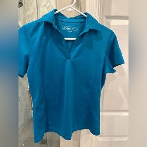 Lady Hogan Golf Teal Polo Shirt